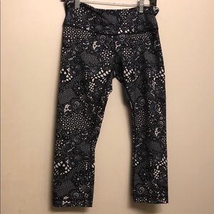 Lululemon Black and White Leggings